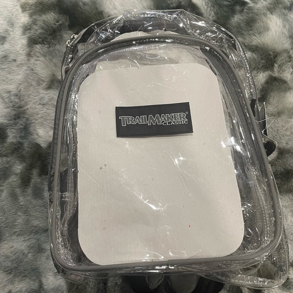 🆕 TRAIL MAKER CLASSIC | clear backpack - Picture 2 of 6